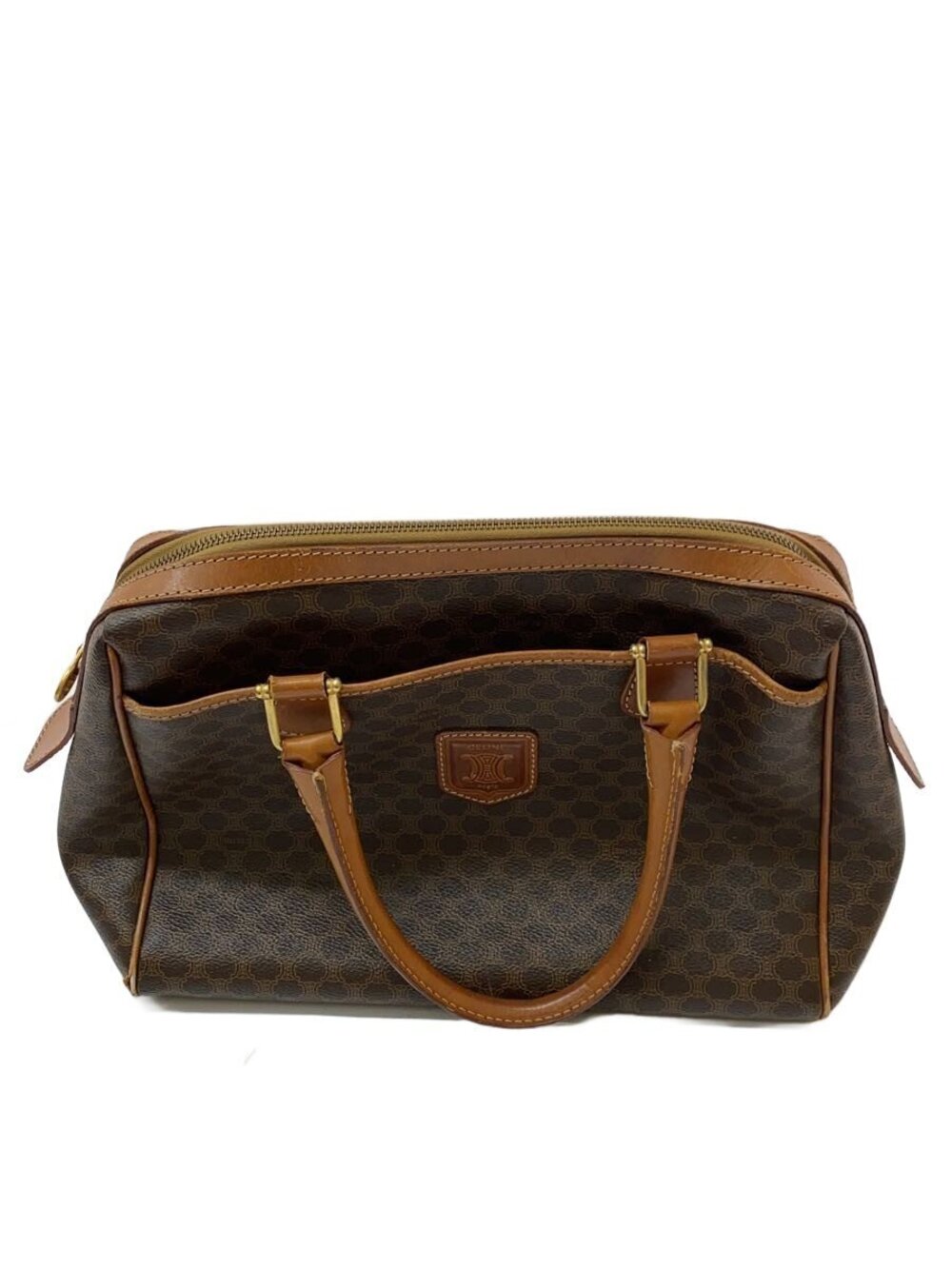 Celine Boston Macadam Bag Brown